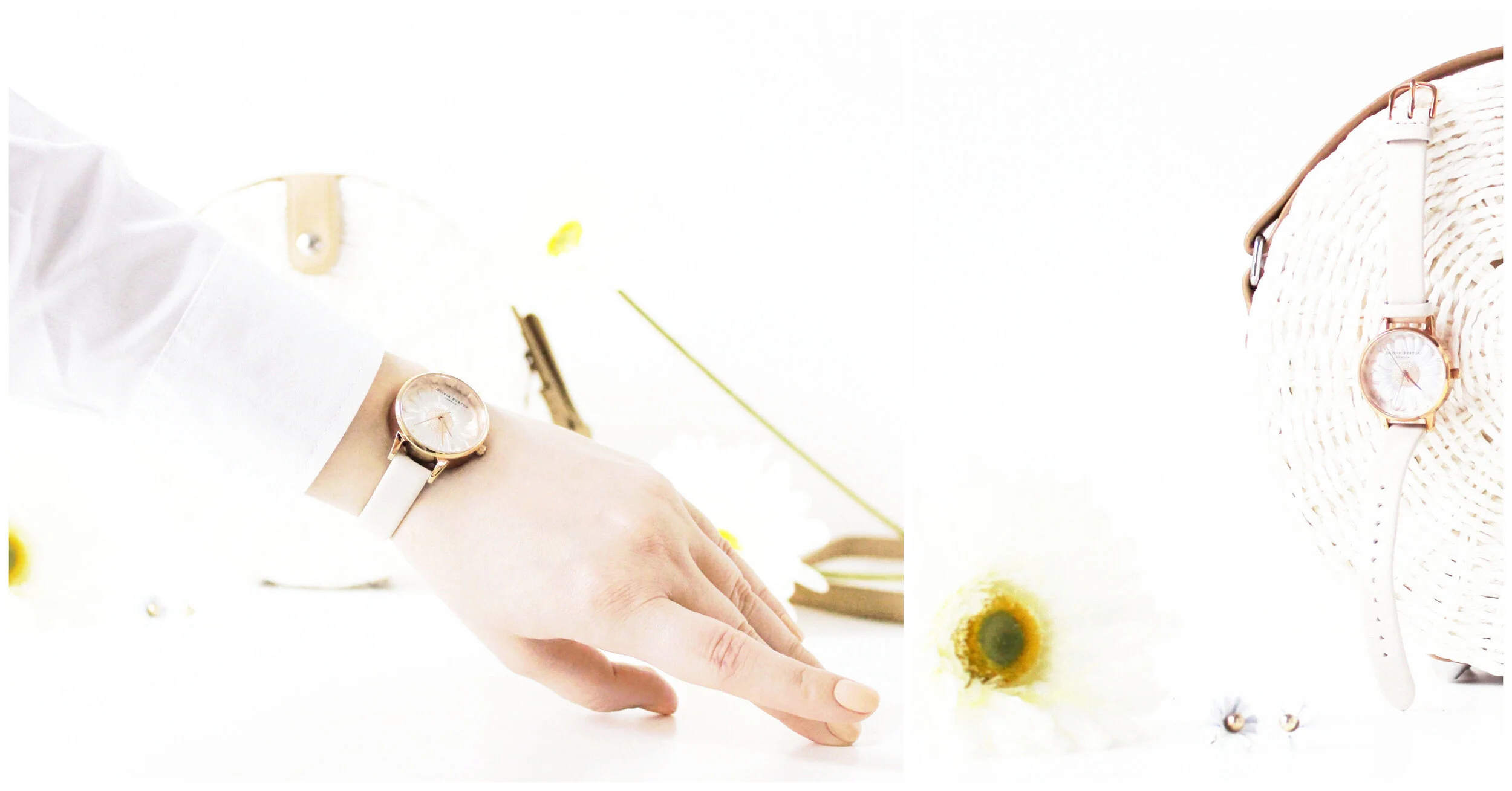 Olivia burton top daisy watch